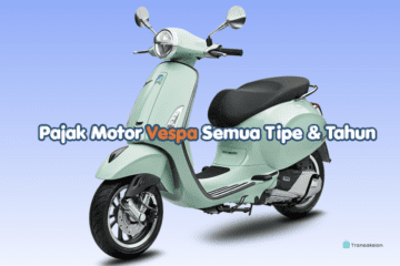Tarif Pajak Motor Vespa Matic Semua Tipe & Tahun