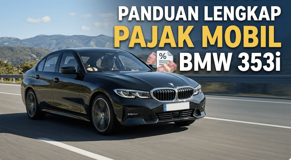 Tarif Pajak Mobil BMW Seri 5 535I, Denda, Ganti Plat & Balik Nama
