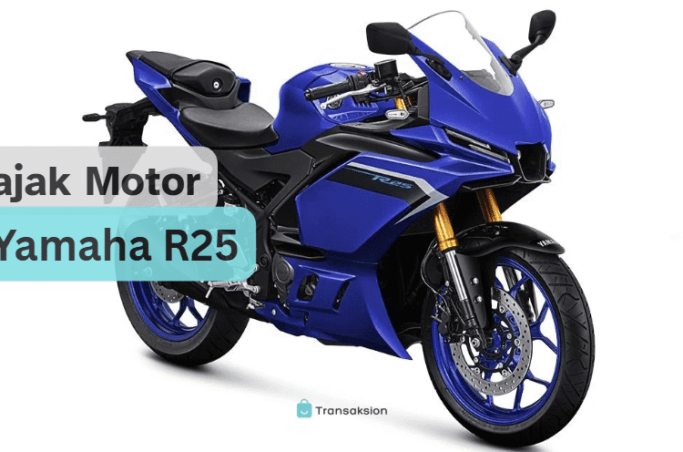 Biaya Pajak Motor Yamaha R25, Pajak Tahunan, Denda, & Ganti Plat