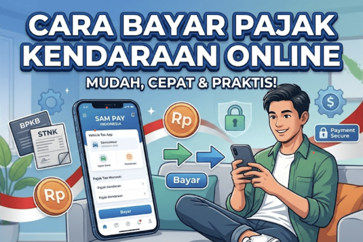 Cara Bayar Pajak Kendaraan Secara Online & Offline (Kantor Samsat)