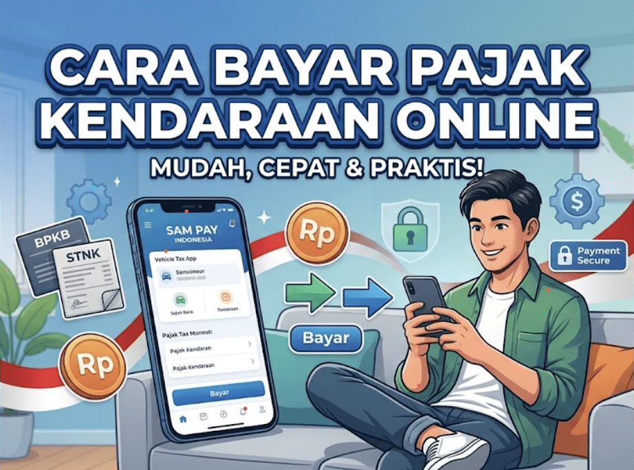 Cara Bayar Pajak Kendaraan Secara Online & Offline (Kantor Samsat)