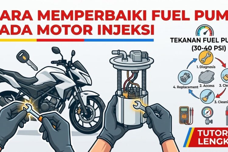 Cara Memperbaiki Fuel Pump Motor Injeksi