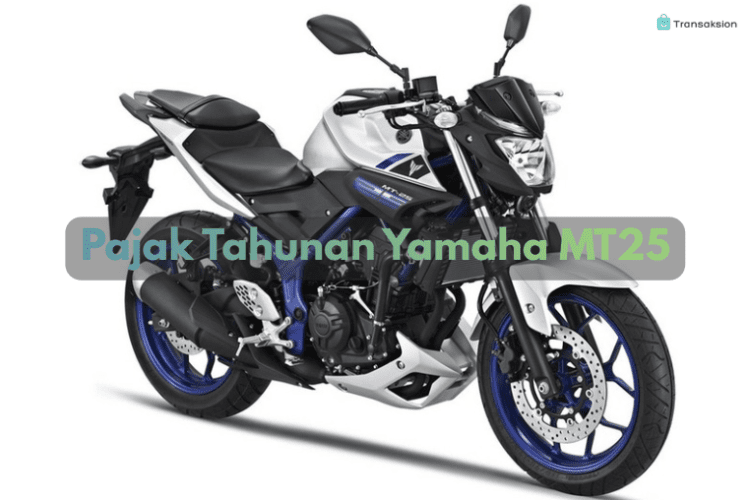 Pajak Motor Yamaha MT-25, Balik Nama, Denda & Ganti Plat