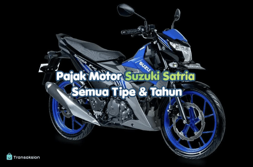 Cek Tarif Pajak Motor Suzuki Satria FU Terlengkap
