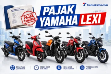 Tarif Pajak Motor Yamaha Lexi, Pajak Tahunan, Ganti Plat & Denda – Update 2026