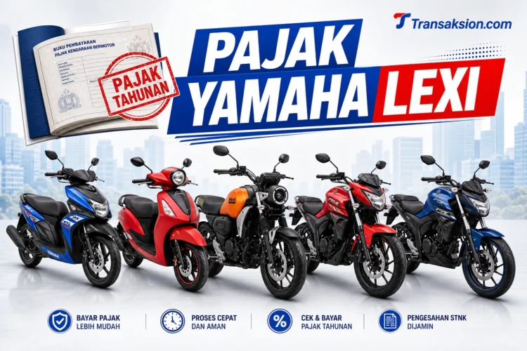 Tarif Pajak Motor Yamaha Lexi, Pajak Tahunan, Ganti Plat & Denda – Update 2026