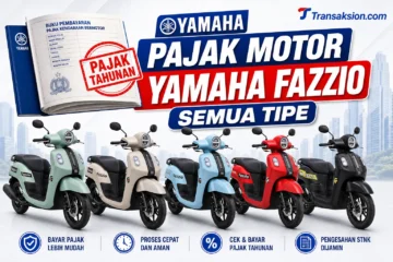 Tarif Pajak Motor Yamaha Fazzio Terlengkap, Denda, Lima Tahunan dan Balik Nama – Update 2026